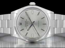 Rolex AirKing 34 Argento Oyster Silver Lining Dial 5500